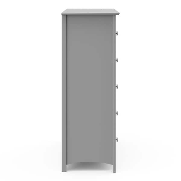 storkcraft kenton 5 drawer dresser grey Storkcraft Kenton 5-Drawer Dresser, Black