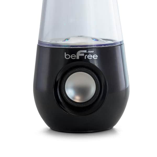 BEFREE SOUND Bluetooth LED Dancing Water Multimedia Speakers in Black  985102278M - The Home Depot