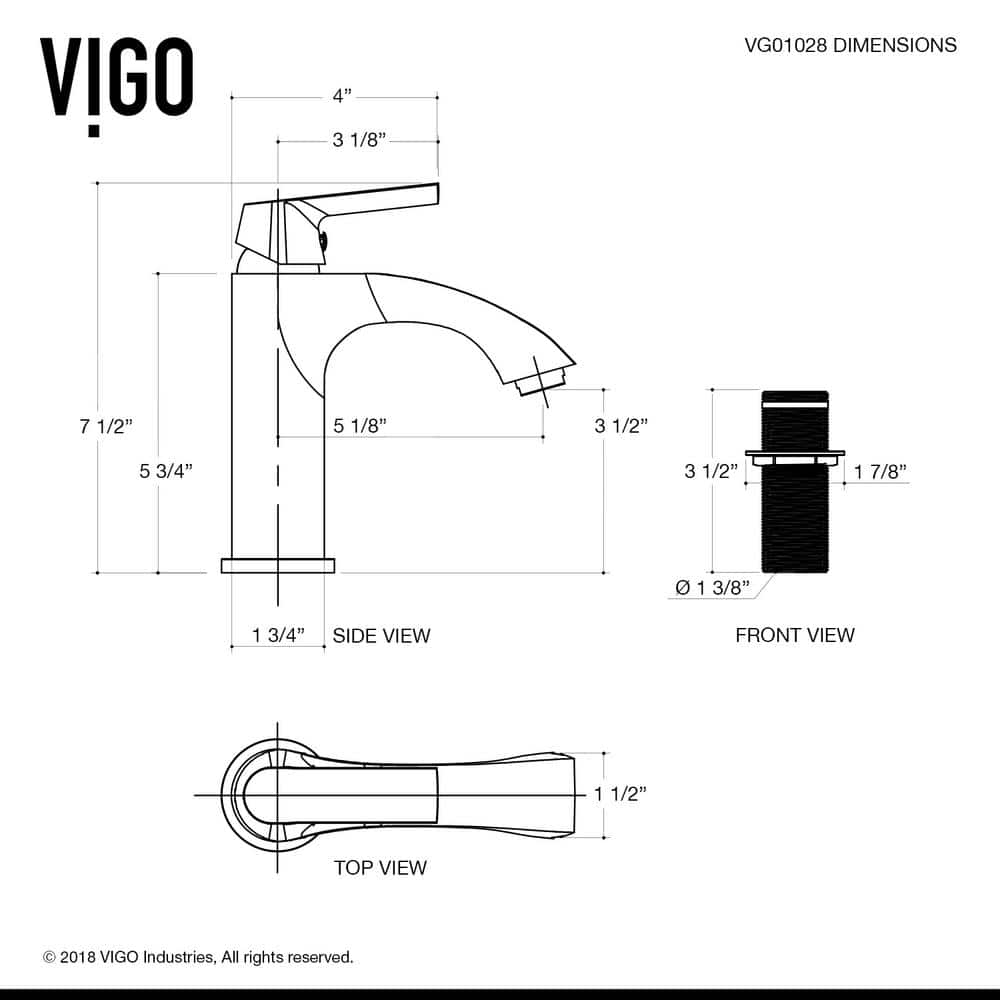 Modern Matte Black Brass Single Hole Bathroom Faucet with Nickel Highlights
