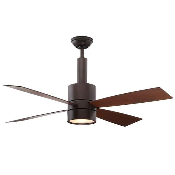 Casablanca Bullet 54 in. Indoor Brushed Cocoa Bronze Ceiling Fan with Universal Wall Control