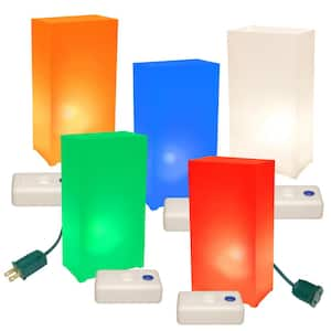 Electric Luminaria Kit with LumaBases - Multi-colors