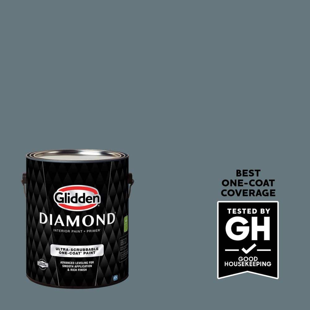 1 gal. #PPG1037-5 Night Rendezvous Eggshell Interior Paint with Primer price history on PriceWatchPro