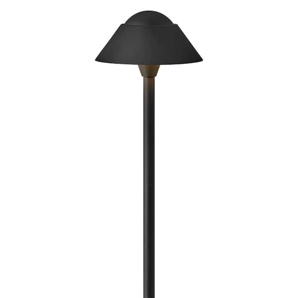 HINKLEY Rex Low-Voltage Outdoor Textured Black LED Landscape Path Light
