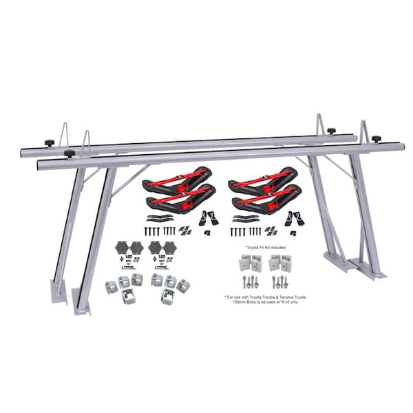 MALONE TradeSport 800lb Capacity 2 Sets SeaWing 75lb Capacity ea Truck Bed Rack Bundle