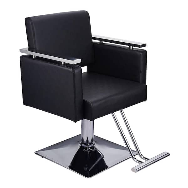 Winado Black Hydraulic Barber Chair Styling Salon Beauty Spa Seat