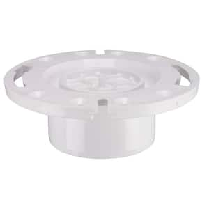 Techno Plastic Closet Flange for 3 in. or 4 in. PVC Pipe