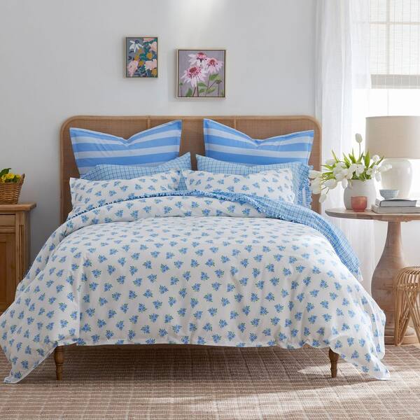 Company Cotton Sunshine & Blooms Mini Floral Percale Sheet Set