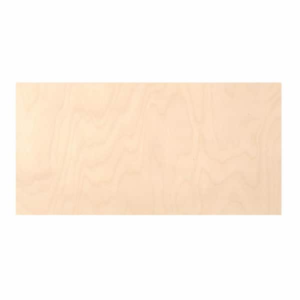 Walnut Hollow 1/8 in. x 1 ft. x 2 ft. Hardwood Plywood Project Panel (4-Pack)