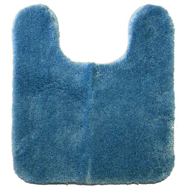 Mohawk Home Regency Slate Blue 20 in. x 24 in. Contour Bath Rug-DISCONTINUED