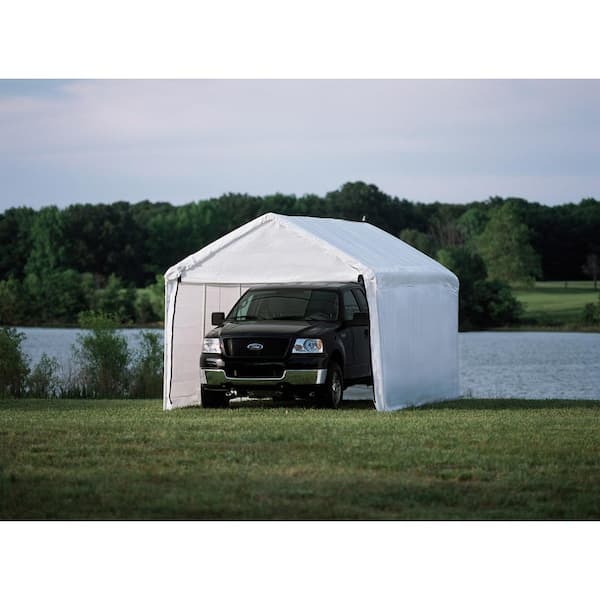 MaxAP 10 ft. x 20 ft. White Gazebo Canopy 2-in-1 Enclosure Kit