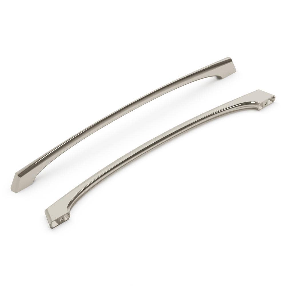 Greenwich Collection Pulls 12 in. (305mm) Center to Center Polished Nickel Cabinet Arch Pull price history on PriceWatchPro
