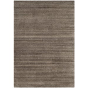 Himalaya Pewter 4 ft. x 6 ft. Solid Area Rug