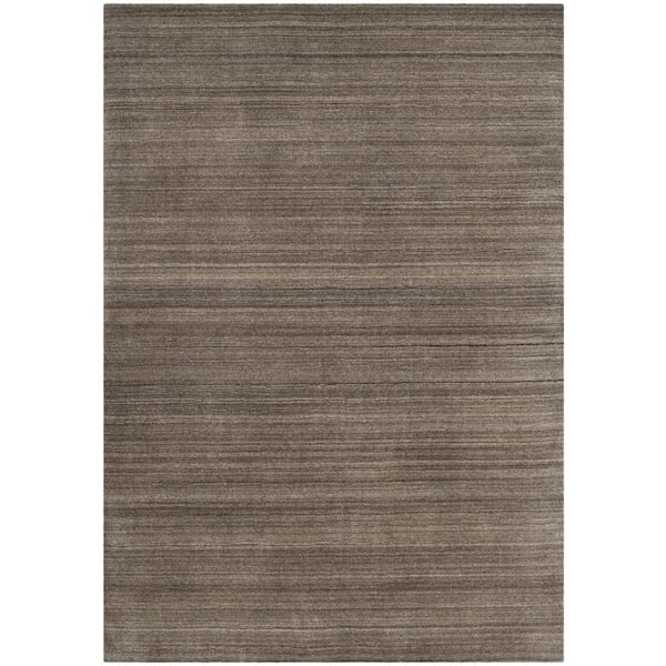 SAFAVIEH Himalaya Pewter 4 ft. x 6 ft. Solid Area Rug