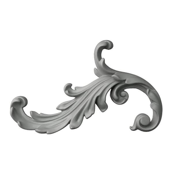 Ekena Millwork 0.88 in. x 4.875 in. x 7.25 in. Polyurethane Applique and Onlay Moulding
