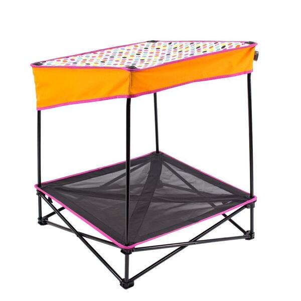 Quik Shade 24 in. x 24 in. Instant Pet Shade with Mesh Bed in Polkadot Pattern