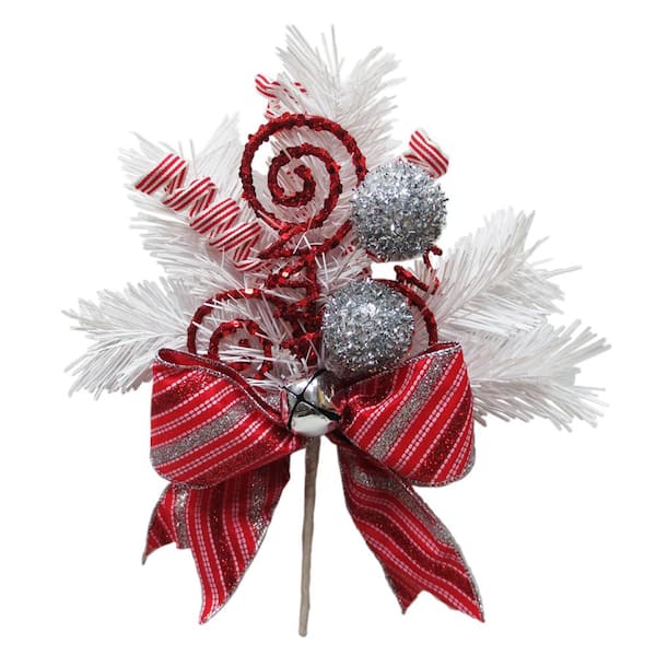 Home Accents Holiday 12 in. H Floral Picks