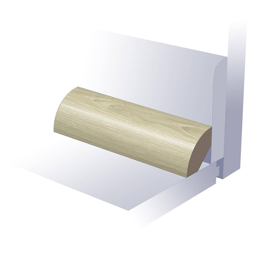 Divine Termino 0.8 in. T x 0.8 in. W x 94 in. L Waterproof Quarter Round Moulding price history on PriceWatchPro
