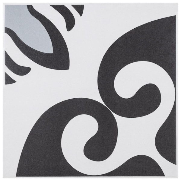 Merola Tile Braga Classic II Encaustic 7-3/4 in. x 7-3/4 in. Ceramic Floor and Wall Tile (10.94 sq. ft. / Case)