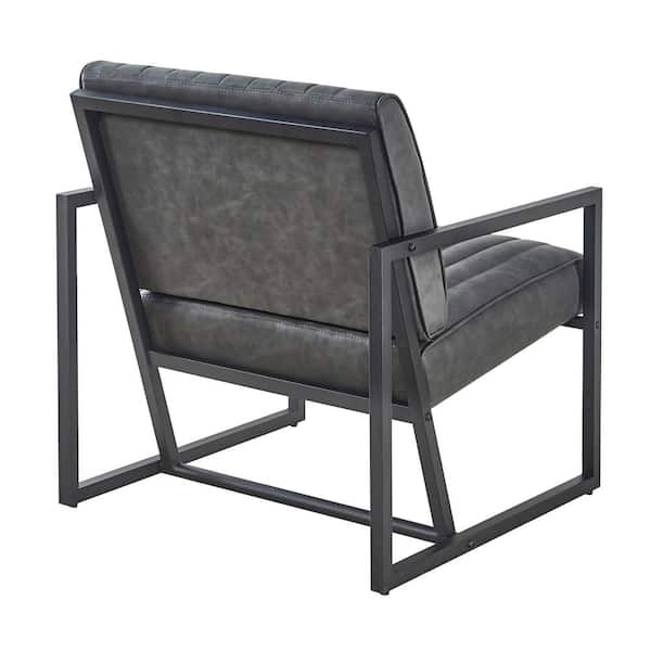 Beige Accent Velvet Upholstered Vertical Striped Tufted Back Straight Arm  Chairs with Silver Metal Frame LL-W81867875 - The Home Depot