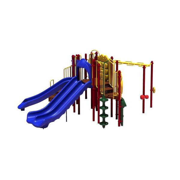 Ultra Play UPlay Today Eagle Rock (Playful) Commercial Playset with Ground Spike