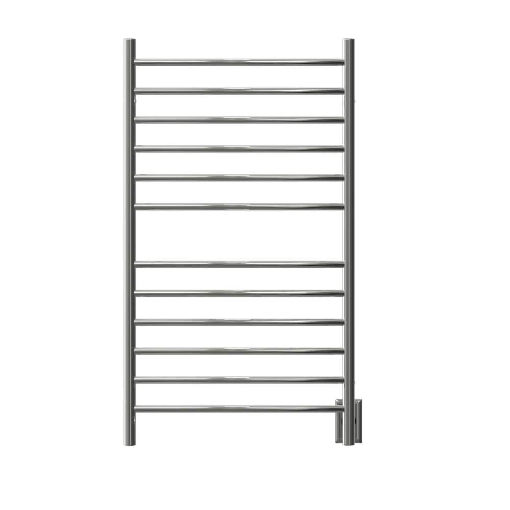 Radiant Large Curved Towel Warmer Hybrid Hardwired or Plug in