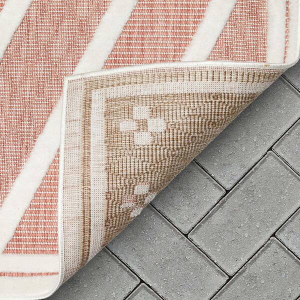 Runner Rug, Kitchen Rug, Terracotta Runner Rug, Moroccan Tiles Rug