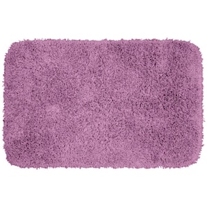 Jazz Purple 24 in. x 40 in. Washable Bathroom Accent Rug