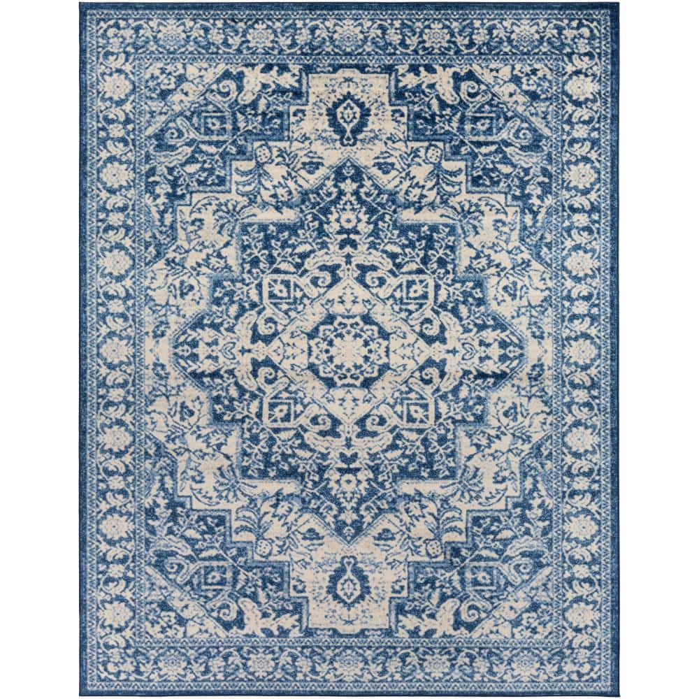 Abbie & Allie Rugs Ranier Rnr-2316 Azure 7'10" x 10'3" Area Rug