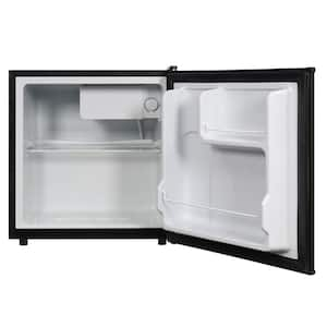 2.12 cu. ft. Manual Defrost Mini Chest Freezer 17.52 in. Black