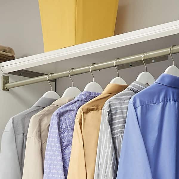 ClosetMaid Impressions 48 in. W White Top Shelf Kit 14485 - The