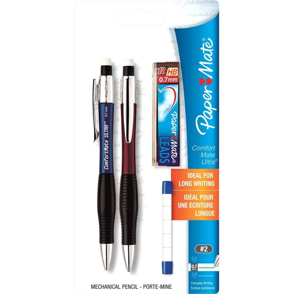 Paper Mate Mechanical Pencil Set with Lead & Eraser Refill