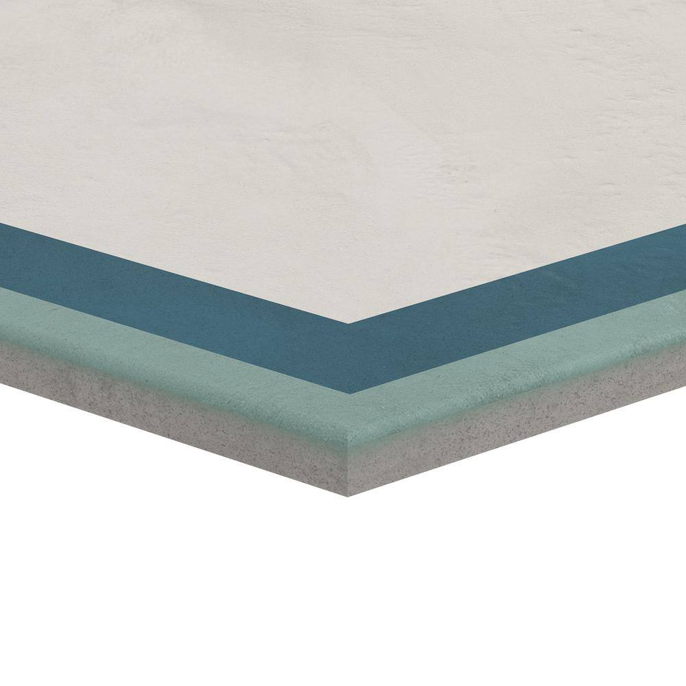 Dash Deco Ocean Cielo Matte Hexagon Porcelain Floor and Wall Tile