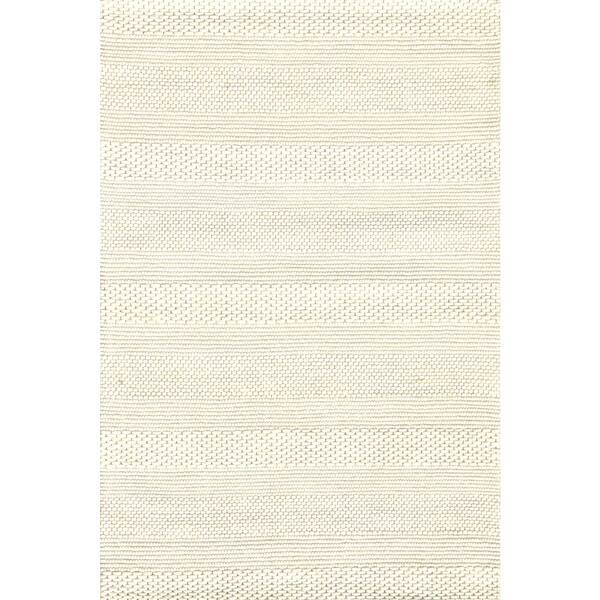 Grove 8 ft. X 10 ft. Ivory Striped Indoor Area Rug