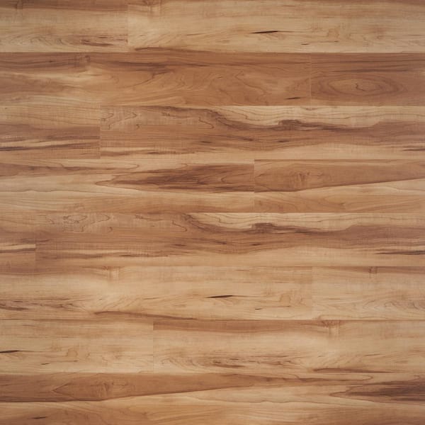 Ivy Hill Tile Take Home Sample - Maple Monticello Waterproof Rigid Core Click-Lock Luxury Vinyl Plank Flooring - 6 in. x 8 in.