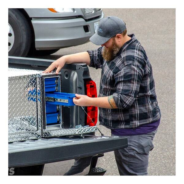 UWS BRIGHT ALUMINUM 18 DRAWER TRUCK TOOL BOX EC20021 The Home Depot