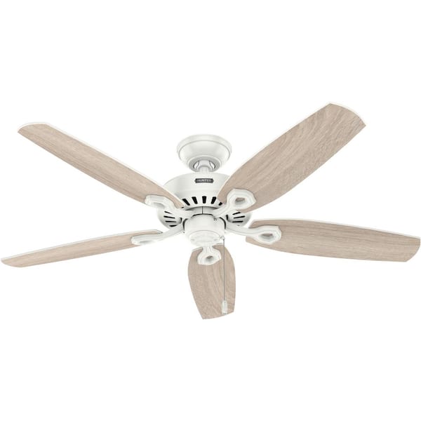 human@ファーム5キロ Hunter Builder 52 in. Indoor Fresh White Ceiling Fan with