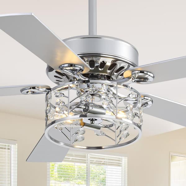 Exciting Chrome Ceiling Fans Photos