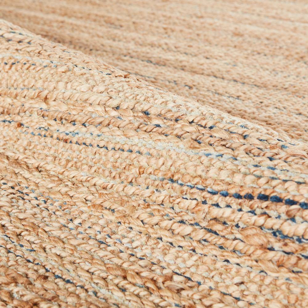 Coastal Breeze Handwoven Blue Jute 5'x8' Area Rug