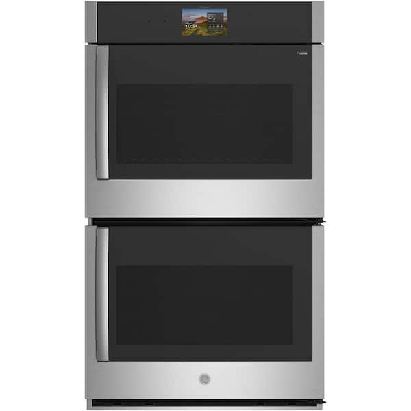 Profile 30 in Smart Built-in Convection Double Wall Oven w/ Right-Hand Side-Swing Doors, No Preheat Air Fry + Microphone