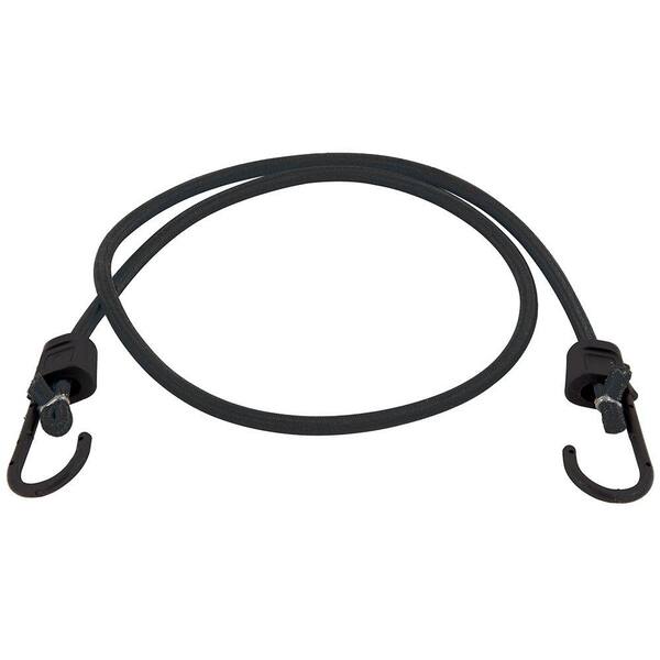 Keeper 1 in. x 36 in. Rubber Bungee Cord with Stainless Steel Hook