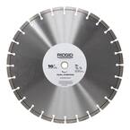 RIDGID 16 in. Dual-Purpose Walk-Behind Saw Diamond Blade HD-CC16X