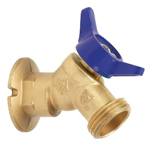 1/2 in. FIP x 3/4 in. MHT Quarter Turn Brass Sillcock Valve