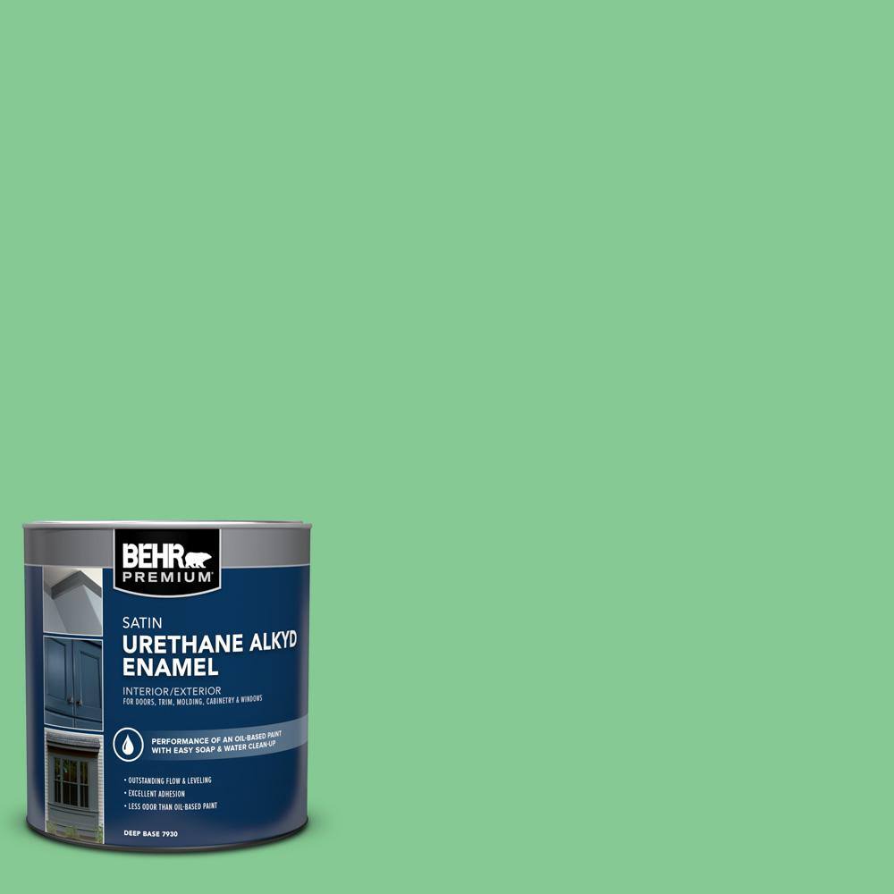 1 qt. #P400-4 Good Luck Satin Enamel Urethane Alkyd Interior/Exterior Paint price history on PriceWatchPro