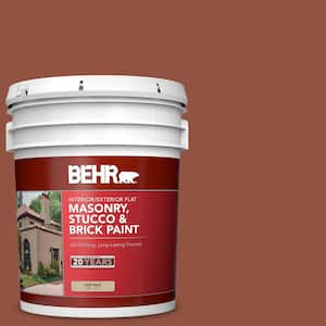 5 gal. #SC-130 California Rustic Flat Interior/Exterior Masonry, Stucco and Brick Paint