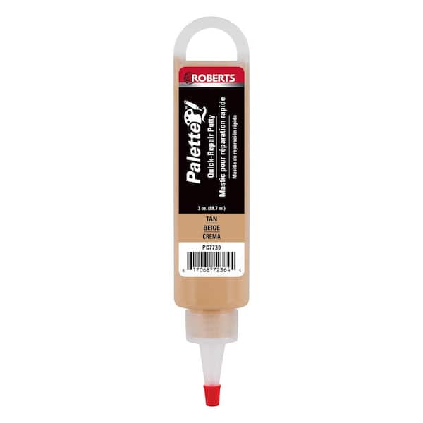 Palette Quick-Repair Putty 3 oz. Tan for Wood, Laminate, and Vinyl Flooring