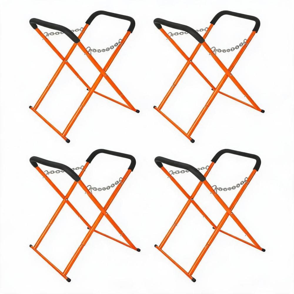 Heavy Duty Adjustable Height Folding Auto Repair Workbench for Garage,Panel & Bumper Support(4 Pieces) price history on PriceWatchPro