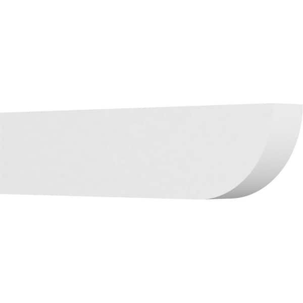 Ekena Millwork 5 in. x 10 in. x 42 in. Standard Durham Architectural Grade PVC Rafter Tail Brace