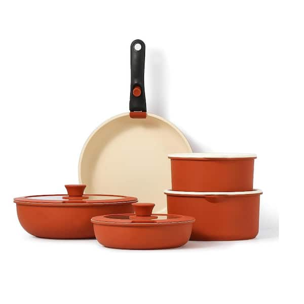 pot and pan set with removable handle, Nonstick Cookware Set