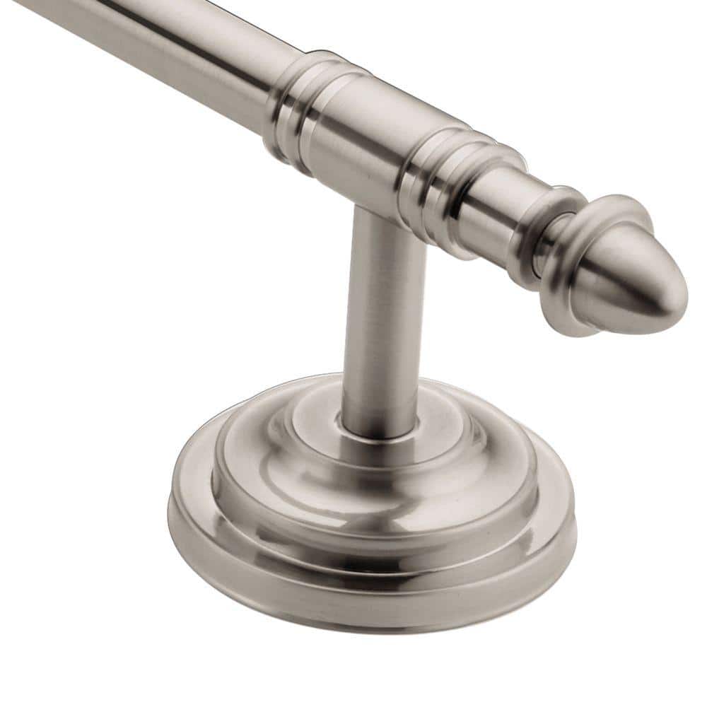 home depot towel bars brushed nickel