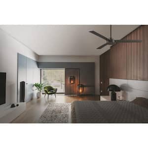Roto 52 in. Indoor Coal Ceiling Fan with Wall Control